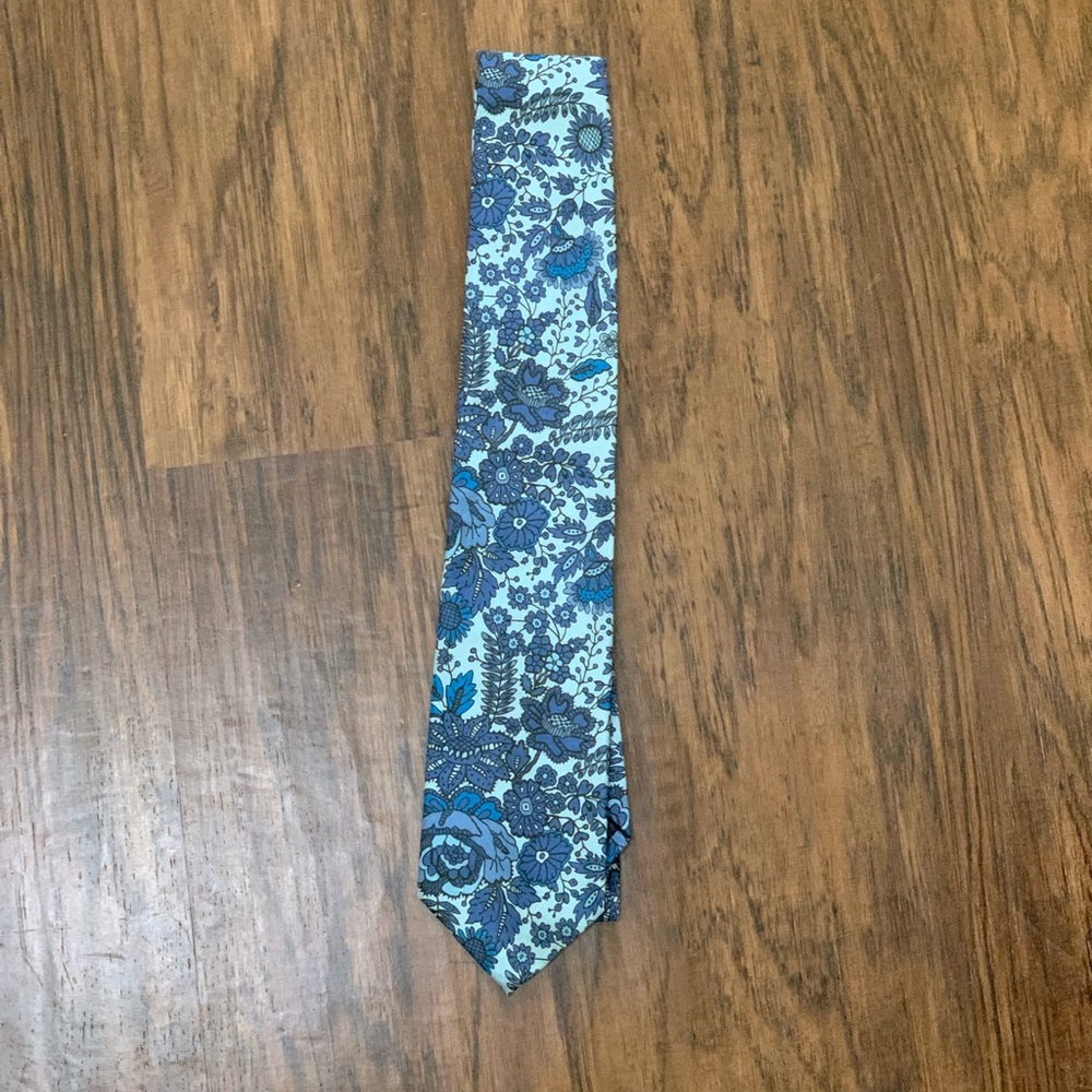 J.crew men’s tie in liberty Nottingham print - Picture 12 of 16